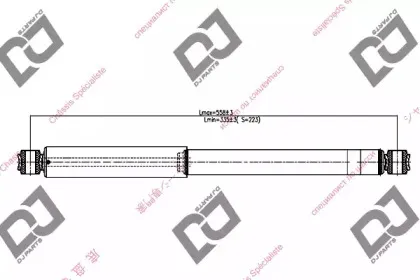 Амортизатор DJ PARTS купить